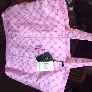 Lauren Ralph Lauren duffle bag.